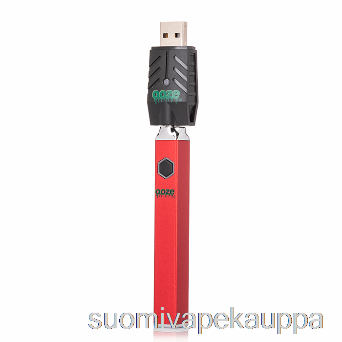 Vape Kauppa Ooze Quad Flex Temp 500mah Akku Punainen
